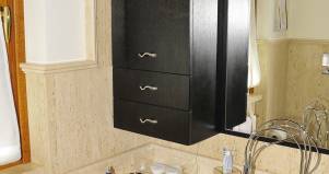 Mobile bagno in legno classico wenghe design esclusivo